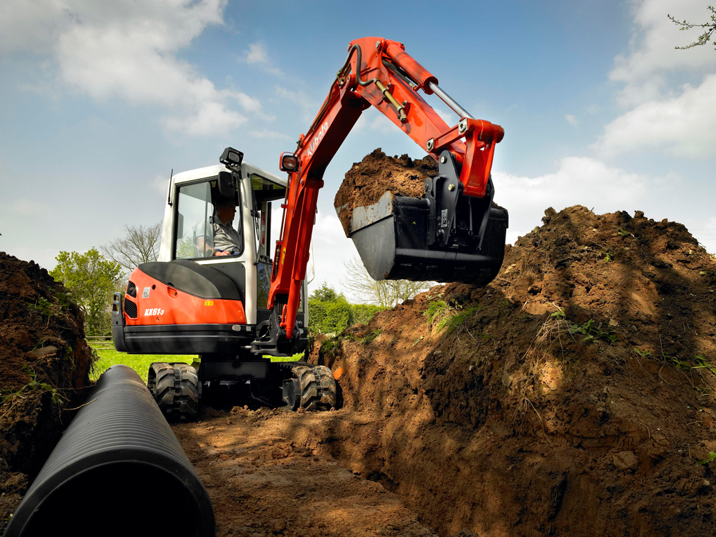 Экскаватор Kubota 2